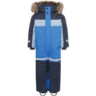Didriksons Kids' Bjärven Coverall 4 Sapphire Blue, 120