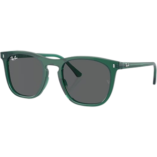 Ray - Ban Unisex RB2210 6615B1 Solbriller Acetat Grøn Grå Firkantet Normal