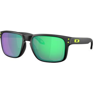 Oakley Mand OO9102 HOLBROOK 9102AI Solbriller O_matter Sort Grøn Firkantet Normal