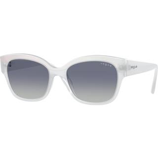 VOGUE EYEWEAR Kvinde VO5638SU 32204L Solbriller Nylon Hvid Grå Sommerfugl Normal Skygge