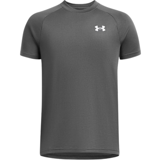 Under Armour Tech™ 2.0 Boys' Short Sleeve Castlerock / White YSM (127 - 137 cm)