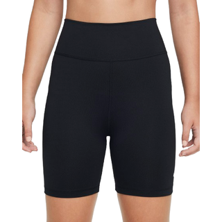 Nike One Dri-FIT Biker Shorts Str. L 146-156 Sort til løb og træning med optimal komfort