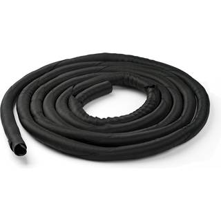 15 ft. / 4.6m Cable Management Sleeve - Trimmable Fabric - Cord Concealer - Wire Hider - Cord Organizer WKSTNCM2