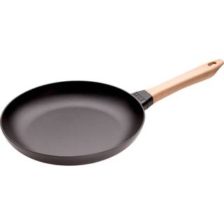 Stegepande med træhåndtag 28 cm