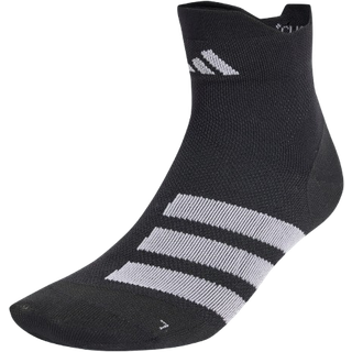adidas Adizero Sock Running Socks - Black, White, Size 37-39 - black