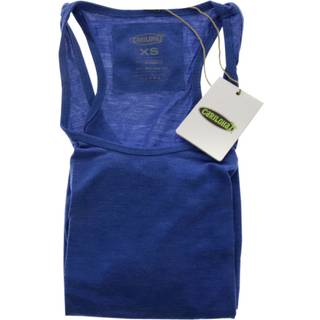 Bambu Racer Tank - Reef Blue Heather av Cariloha For Women - 1 PC Tank Top (XS)