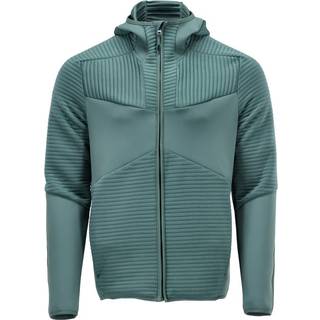 MASCOT CUSTOMIZED fleece hættetrøje med lynlås, lys skovgrøn - S