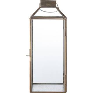 Mysore Lanterne i metal og glas