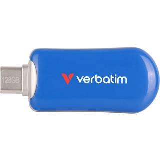 Verbatim Plectra USB-C Flash Drive Blå 128GB