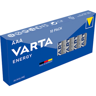 VARTA INDUSTRIAL AAA-batterier LR03 10 stk