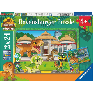 Ravensburger Børnepuslespil x 2 Jurassic World Explorers
