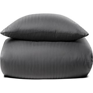 Sengetøj i 100% Egyptisk bomuld - 140x220 cm - Gråt sengetøj - Ekstra blødt sengesæt fra By Borg