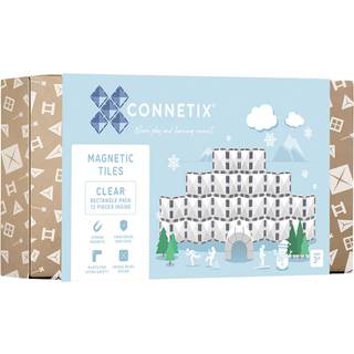 CONNETIX | Clear Rectangle, 12 stk