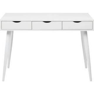 Neptun Skrivebord i hvid Melamin - 50x110cm H: 76cm