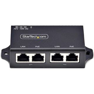 STARTECH 2-PORT POE++ INJECTOR 30W - 802.3AF/AT 10M/100M/1000M ACCS