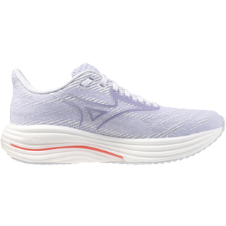 Mizuno Wave Rider 29 Neutral Running Shoe Women - Lilac, White, Size 7.5 - lilac