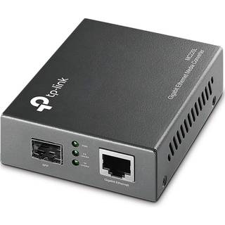 TP-Link MC220L netværksomformer til medie 1000 Mbit/s Multitilstand, Enkeltilstand Sort