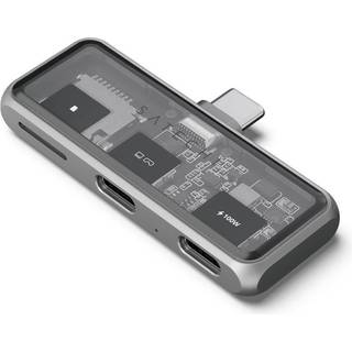 Mobile XR Hub m. Micro SD - Satechi - Space Grey