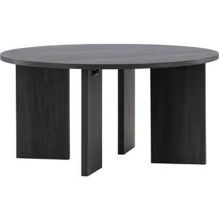 Askerön sofabord Ø80 cm sort