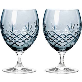 Ølglas - Frederik Bagger - Crispy Eightball Sapphire, Blå - 2 stk. - Tilbud