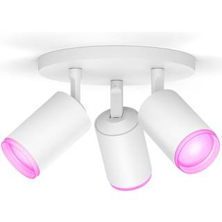 Philips Hue Fugato med tre spots (hvid)
