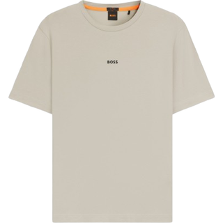 BOSS TChup Logo T Shirt Beige