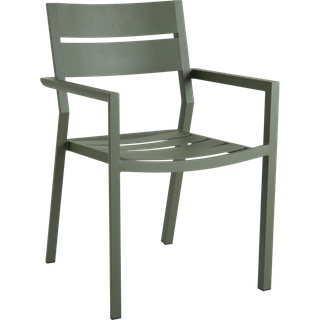 Delia stabelstol moss green alu