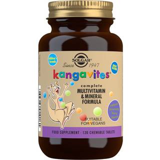 Solgar - Kangavites Vitaminer og Mineraler Tyggetabletter 120 stk