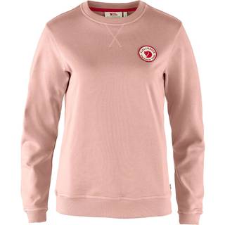 Fjällräven Women's 1960 Logo Badge Sweater Sweatere Damer størrelse M farve pink