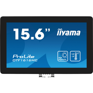IIYAMA 156 PCAP Bezel Free 10P Touch 1920x1080 UV-filter+AF+AG coating DisplayPort HDMI VGA 935cd/m