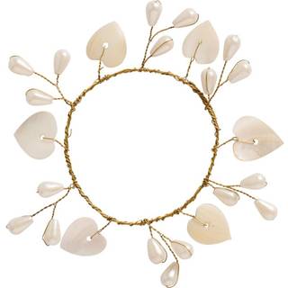 Ib Laursen - Mini krans m/hvide hjerteperler