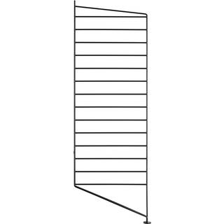 String Gavl Gulv 30x85 Cm 1-pak - Gavle & Beslag Stål Sort - SF8530-13-1