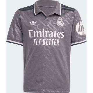 Real Madrid 24/25 Kids tredjetrøje - Charcoal / Charcoal - 164