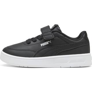 PUMA Court Classic Clean Sneakers Kids, Shoes, Black, 32