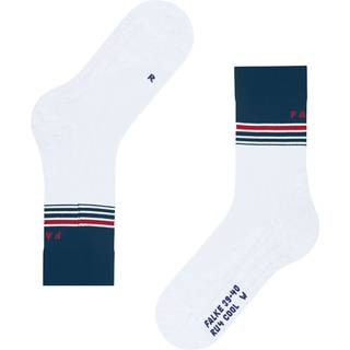 Falke RU4 Endurance Cool Running Socks Men - White, Dark Blue, Size 42-43 - white