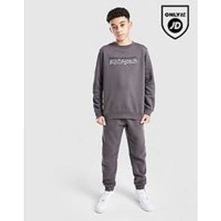 McKenzie Casson Fleece Crew Tracksuit Junior, Charcoal - 13-15Y