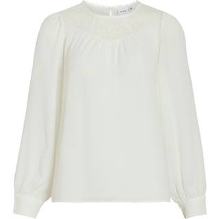 Vifrede Blonde Top Med Lange Ærmer