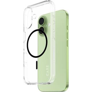 CARE by PanzerGlass Flagship Case Transparent Urban Explorer w. Black MagSafe iPhone 17