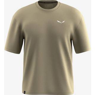 Salewa Eagle Glacier Loose T-Shirt Funktionsshirt Herrer størrelse 48 farve beige