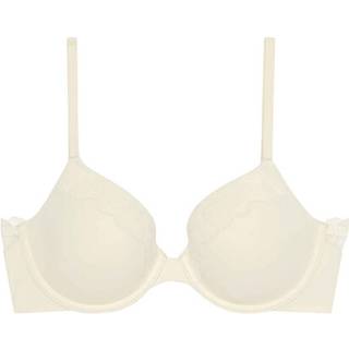Lightly Lined Full Coverage Bra - Perfectly Fit Lace - Beige - EU 75/A