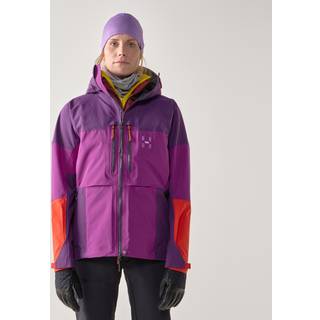 Haglöfs Women's Spitz GORE-TEX Pro II Jacket Grape Purple/purple Night, M