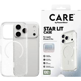 iPhone 17 Pro CARE by PanzerGlass FLAGSHIP Urban Explorer Cover - MagSafe Kompatibel - Transparent / Star Lit