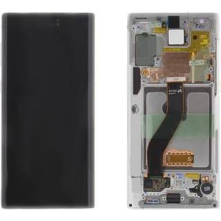 Hvid Samsung Galaxy Note 10 LCD-skærm