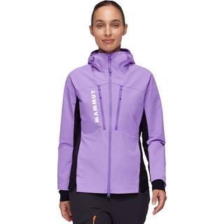 Mammut Women's Aenergy SO Hybrid Hooded Jacket Softshelljakke Damer størrelse M farve lilla