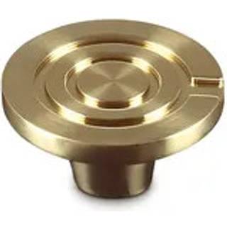 Ikonknop, Light Gold Brush Finish