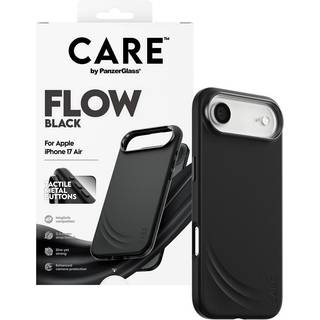 CARE by PanzerGlass iPhone Air Feature Flow Mobil Cover - MagSafe Kompatibel - Sort