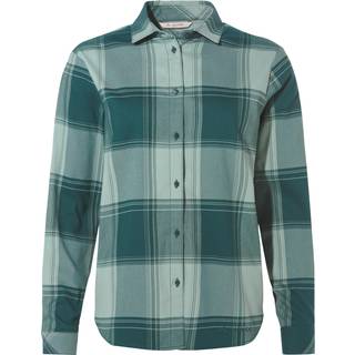 Vaude Women's Farsund L/S Shirt III Bluse Damer størrelse 38 farve turkis