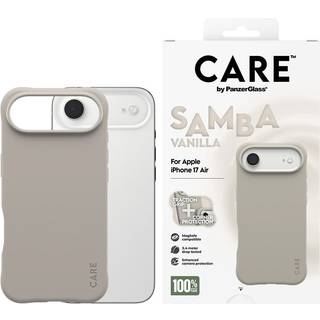 iPhone Air CARE by PanzerGlass Fashionable Samba Mobil Cover - MagSafe Kompatibel - Vanilla
