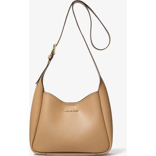 MK Birch Medium Pebbled Leather Messenger Bag - Brown - Michael Kors - ONE SIZE