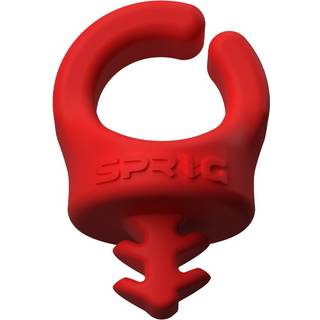 Sprig Kabelstyringsenhed til 1/4"-20 gevindhuller (6-pak, vælg farve) Rød